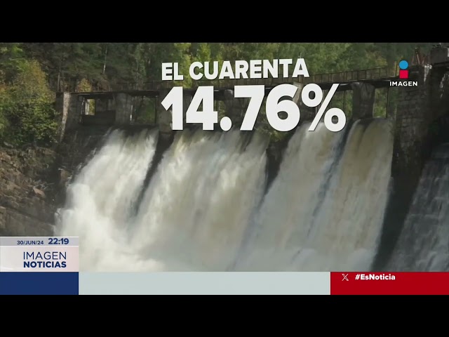 ⁣Presas de Jalisco, con niveles críticos de almacenamiento pese a la temporada de lluvias | Imagen