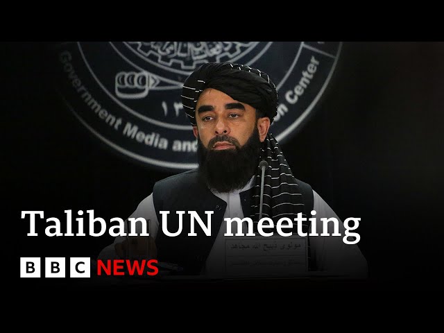 ⁣Afghanistan's Taliban government representatives meet UN in Qatar | BBC News