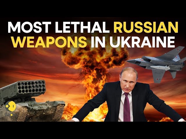 ⁣Russia-Ukraine war LIVE: Most lethal weapons in use by Putin's forces in Ukraine war | WION LIV