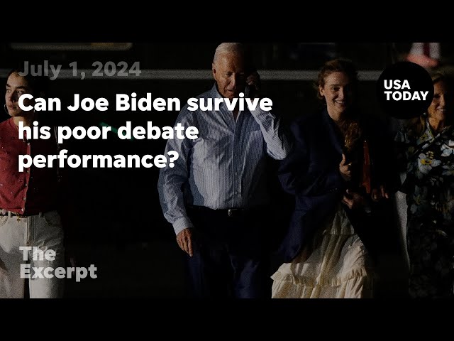 ⁣Can Joe Biden survive his poor debate performance? | The Excerpt