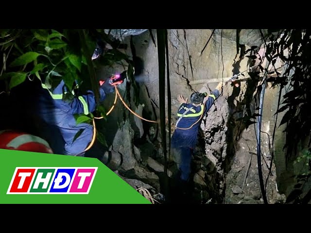 ⁣Bắc Kạn: Sập hầm vàng, 2 người bị thương, 1 người mắc kẹt | THDT