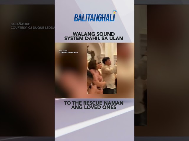⁣Bagong kasal, nag-first dance sa saliw ng kantang "Panalangin"... #shorts | Balitanghali