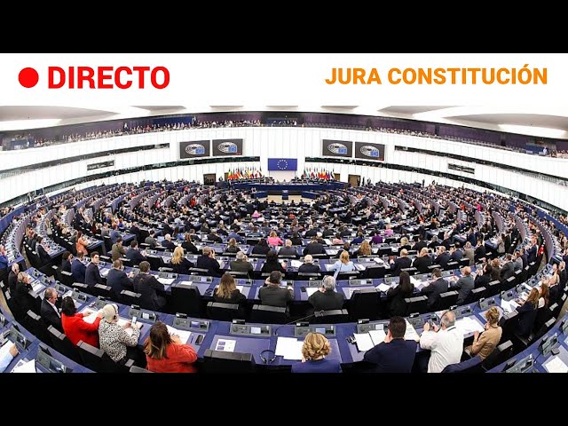 ⁣CONGRESO  EN DIRECTO: Los 61 nuevos EURODIPUTADOS por ESPAÑA JURAN CONSTITUCIÓN | RTVE