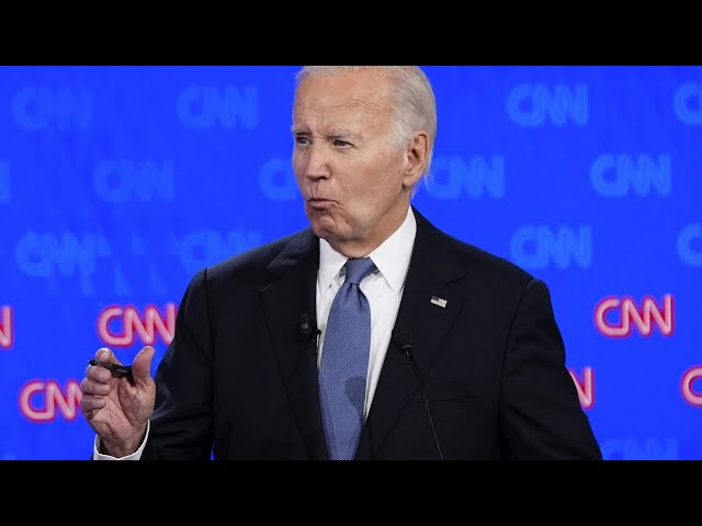 ⁣‘Embarrassing’: Media blaming Joe Biden's disastrous debate on exhaustion