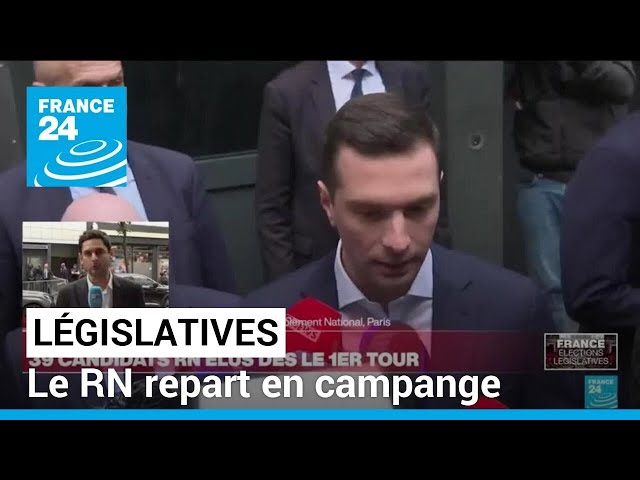 ⁣Législatives : Le Rassemblement national repart en campagne • FRANCE 24