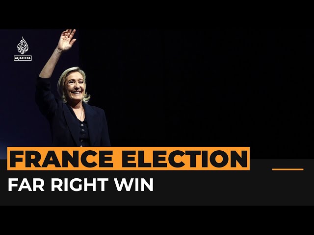 ⁣France’s far right wins first round of parliamentary elections | Al Jazeera Newsfeed