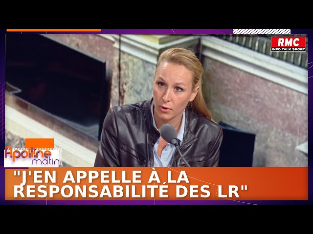 ⁣Marion Maréchal demande aux candidats LR de "se désister" au profit des candidats RN