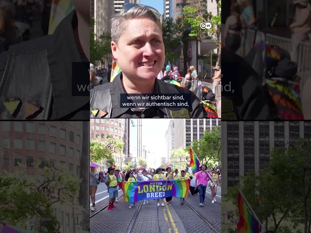 ⁣Zehntausende bei Pride Parade in San Francisco | DW Nachrichten