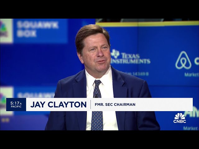 ⁣Former SEC Chairman Jay Clayton on state of the presidential race