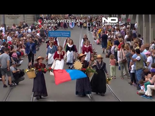 ⁣No Comment : le festival folklorique revient à Zurich