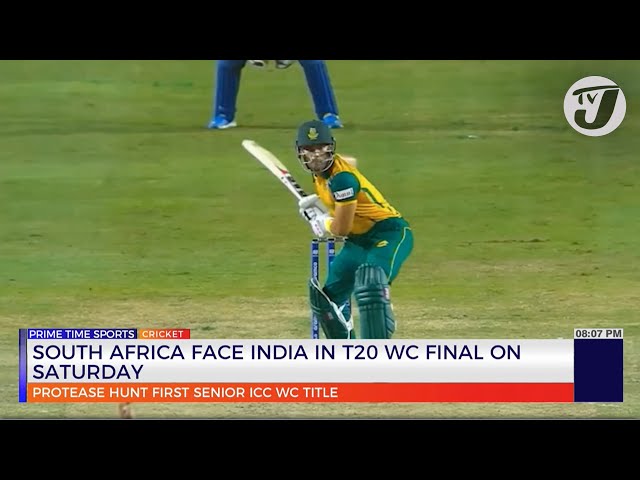 ⁣South Africa face India in T20 World Cup Final