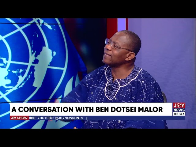 ⁣I got into the UN at a time of disappointment, despair and discouragement - Ben Dotsei Malor.