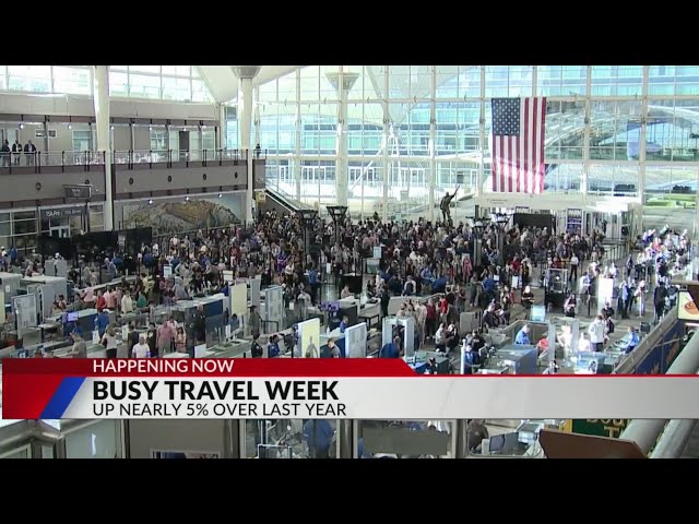 ⁣4th of July holiday travel projections at DIA