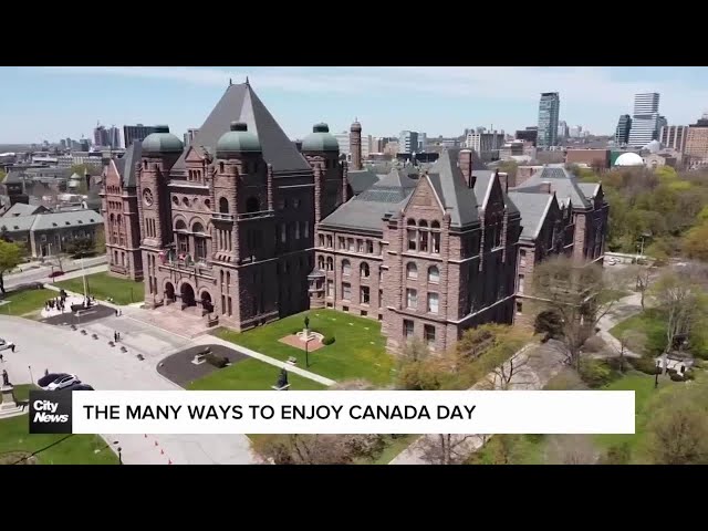 ⁣Canada Day activities around the GTA