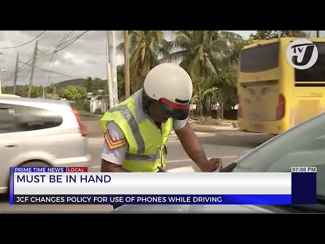 ⁣Policy for Use of Phone While Driving - Road Traffic Act | TVJ News