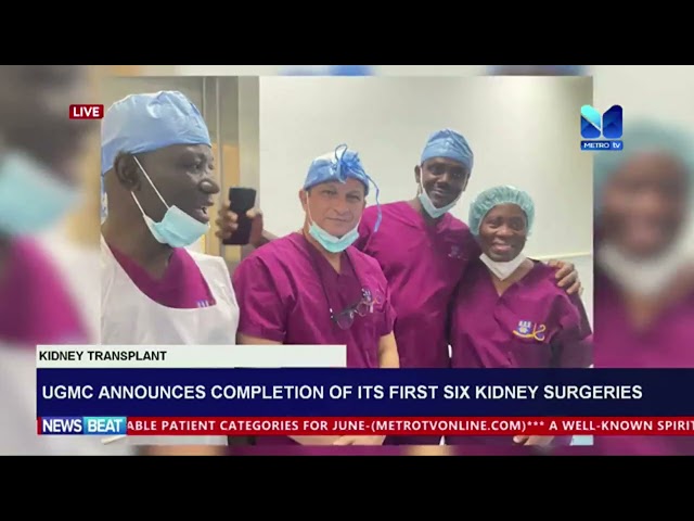 ⁣UGMC announces completion of its first six kidney surgeries