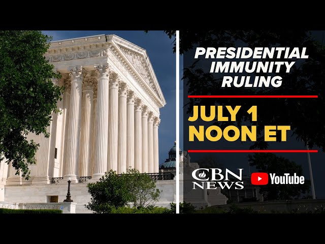 ⁣BREAKING LIVE: Trump Not Immune from Unofficial Acts | CBN News