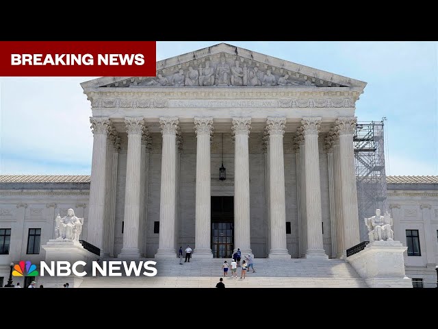 ⁣LIVE: Supreme Court rules in Trump immunity case | NBC News