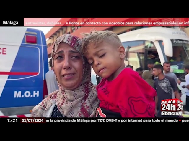 ⁣Noticia - Superar un cáncer bajo las bombas, el drama de los niños palestinos