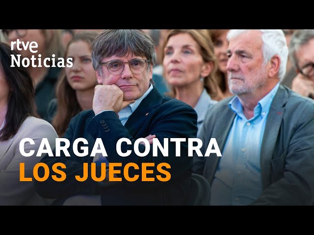 ⁣CATALUÑA: PUIGDEMONT INSISTE en VOLVER a ESPAÑA en el PLENO de INVESTIDURA | RTVE Noticias