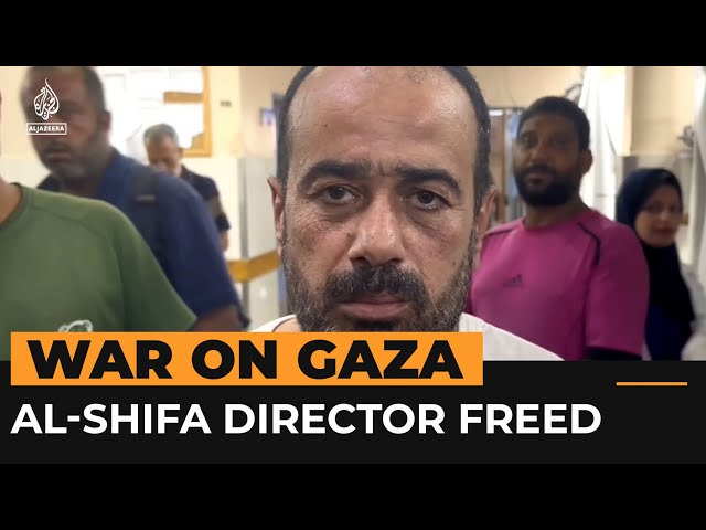 ⁣Al-Shifa Hospital director held by Israel and beaten for months, now free