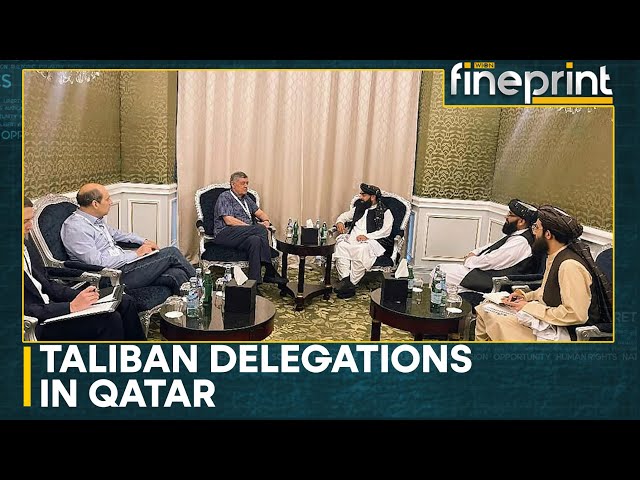 ⁣Taliban delegation attends a UN-led meeting in Qatar | WION Fineprint