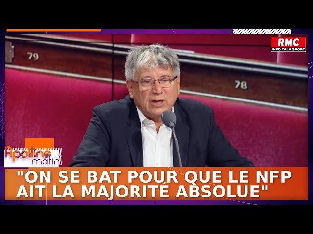 ⁣"On se bat pour que le Nouveau Front populaire ait la majorité absolue", assure Éric Coque