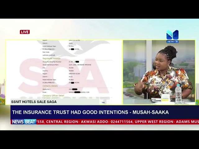 ⁣The Insurance Trust Has Good Intentions----Musah Saaka