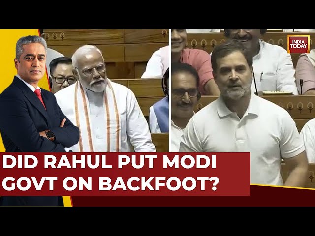 ⁣News Today With Rajdeep Sardesai: Did Rahul Gandhi Put Modi Government On Backfoot? | India Today