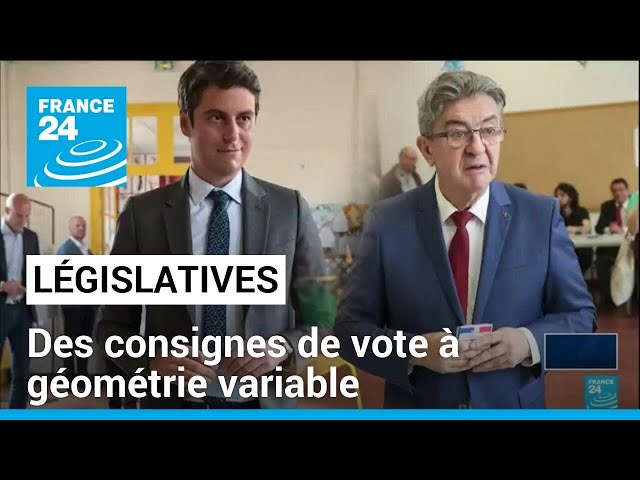 ⁣Législatives en France : des consignes de vote à géométrie variable • FRANCE 24