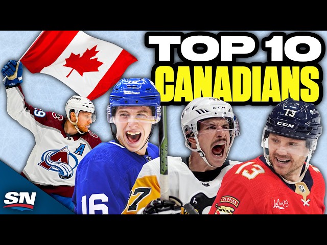 ⁣Top 10 Canadian Scorers From The 2023-24 NHL Season