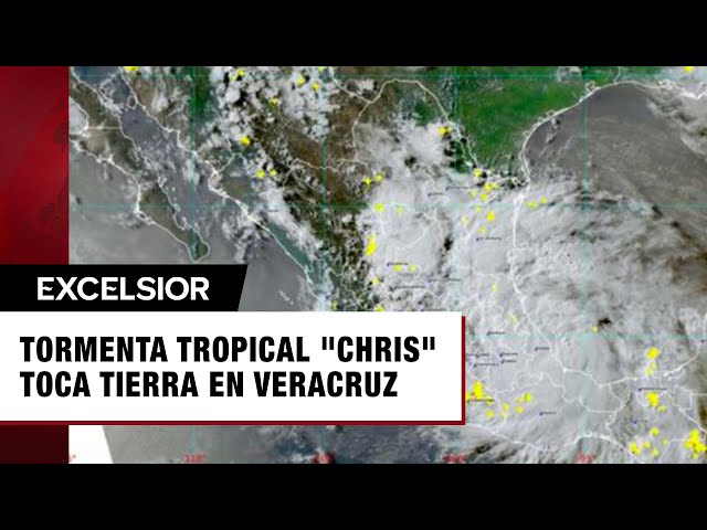 ⁣Por 'Chris', Veracruz está en alerta