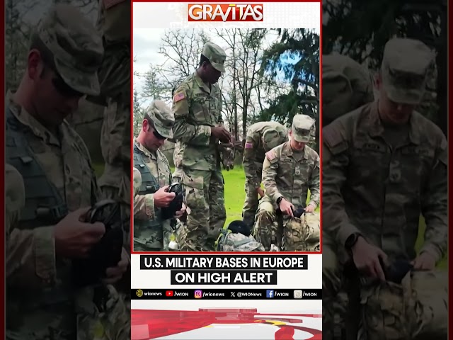 ⁣Gravitas: US military raises threat alert across Europe bases amid attack concerns | Gravitas Shorts