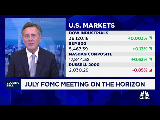 ⁣PIMCO's Richard Clarida expects no changes for the Fed's July FOMC Meeting