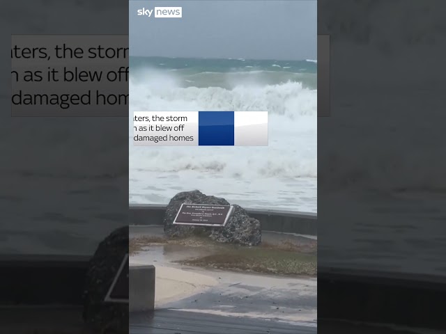 ⁣Hurricane Beryl hits southeast Caribbean