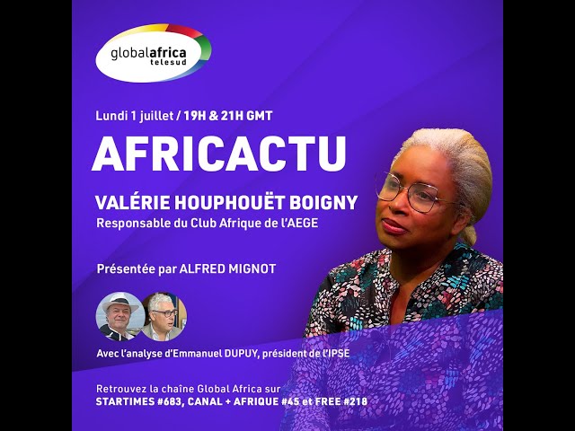 ⁣Africactu  avec Valérie Houphouët Boigny