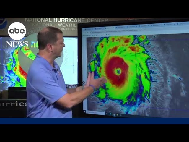 ⁣Hurricane Beryl bearing down on Caribbean islands