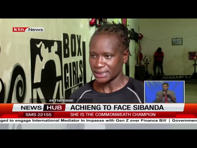 ⁣Boxer Sarah Achieng Confident as She Prepares for Bout Against Zimbabwean Sibanda