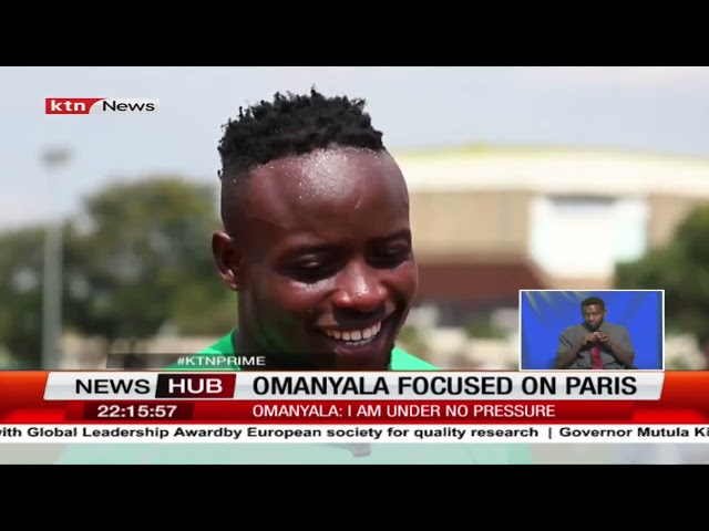 ⁣Ferdinand Omanyala Feels No Pressure Ahead of Paris Olympics