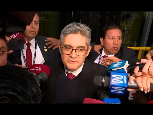 ⁣Domingo Pérez por uso de chaleco antibalas: "hay una campaña intensa por afectar a los fiscales