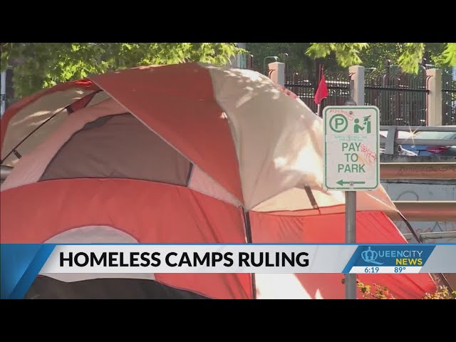 ⁣Supreme Court: Some cities can ticket homeless camps