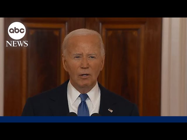 ⁣President Biden makes remarks on Supreme Court immunity ruling