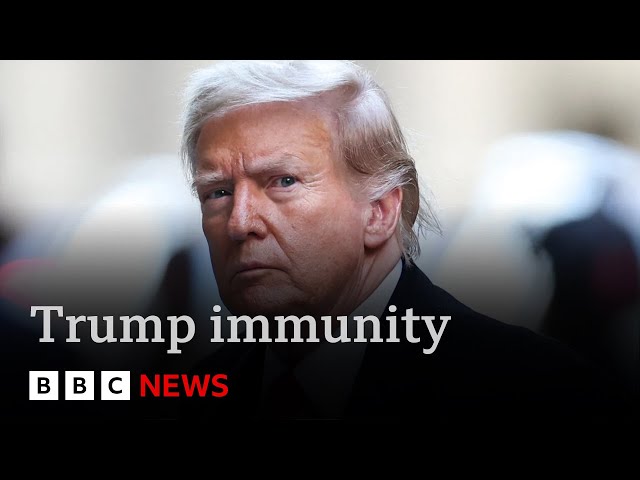 ⁣US Supreme Court:  Trump has “absolute immunity” for official acts | BBC News