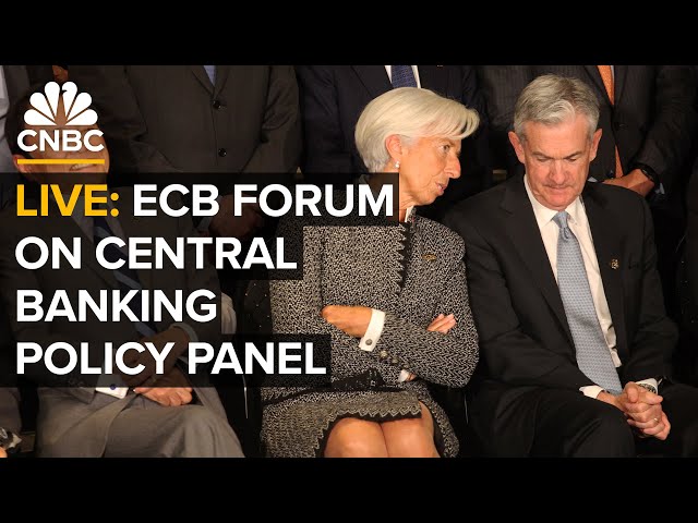 ⁣LIVE: CNBC's Sara Eisen at ECB Forum on Central Banking panel with Lagarde, Powell and Neto—7/2