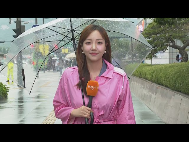⁣[날씨] 전국 강한 장맛비, 시간당 30~50mm…강풍 유의 / 연합뉴스TV (YonhapnewsTV)