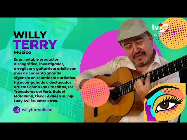 Miradas: Willy Terry (01/07/2024) | TVPerú