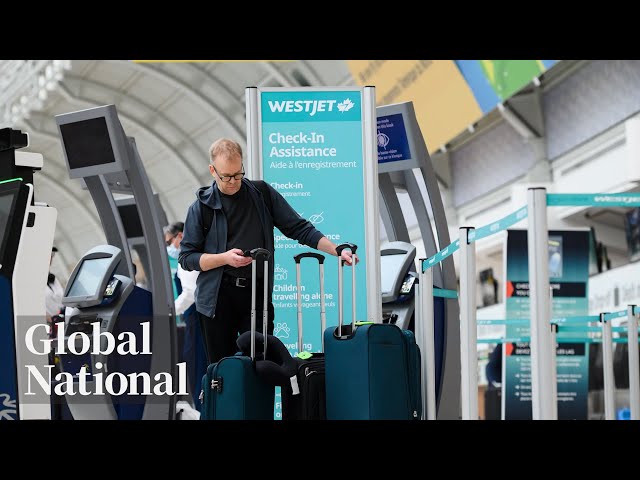 ⁣Global National: July 1, 2024 | Deal reached in WestJet mechanics strike, passengers still stranded