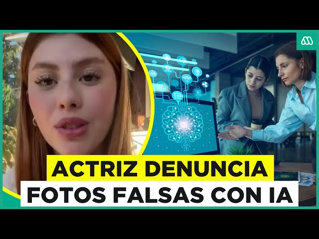 ⁣Actriz e influencer chilena denuncia videos falsos de ella con inteligencia artificial