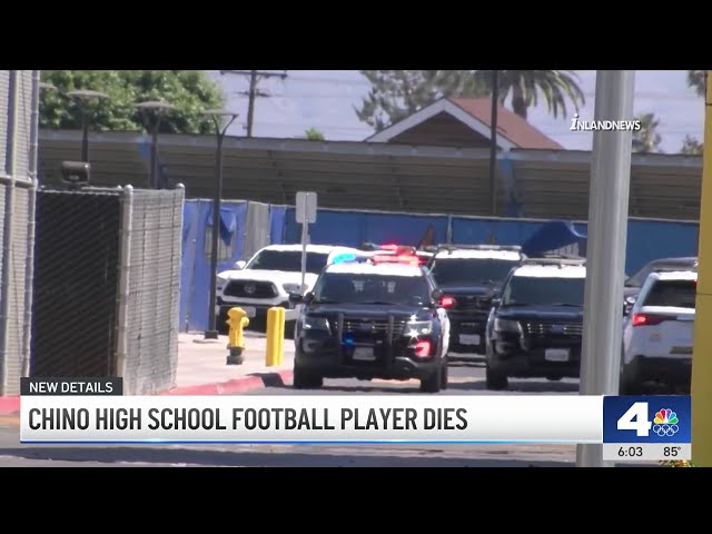 ⁣Chino High football player dies after near drowning incident