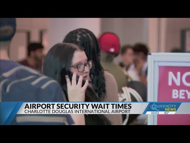 ⁣Long TSA lines may not spell long wait times ahead of holiday